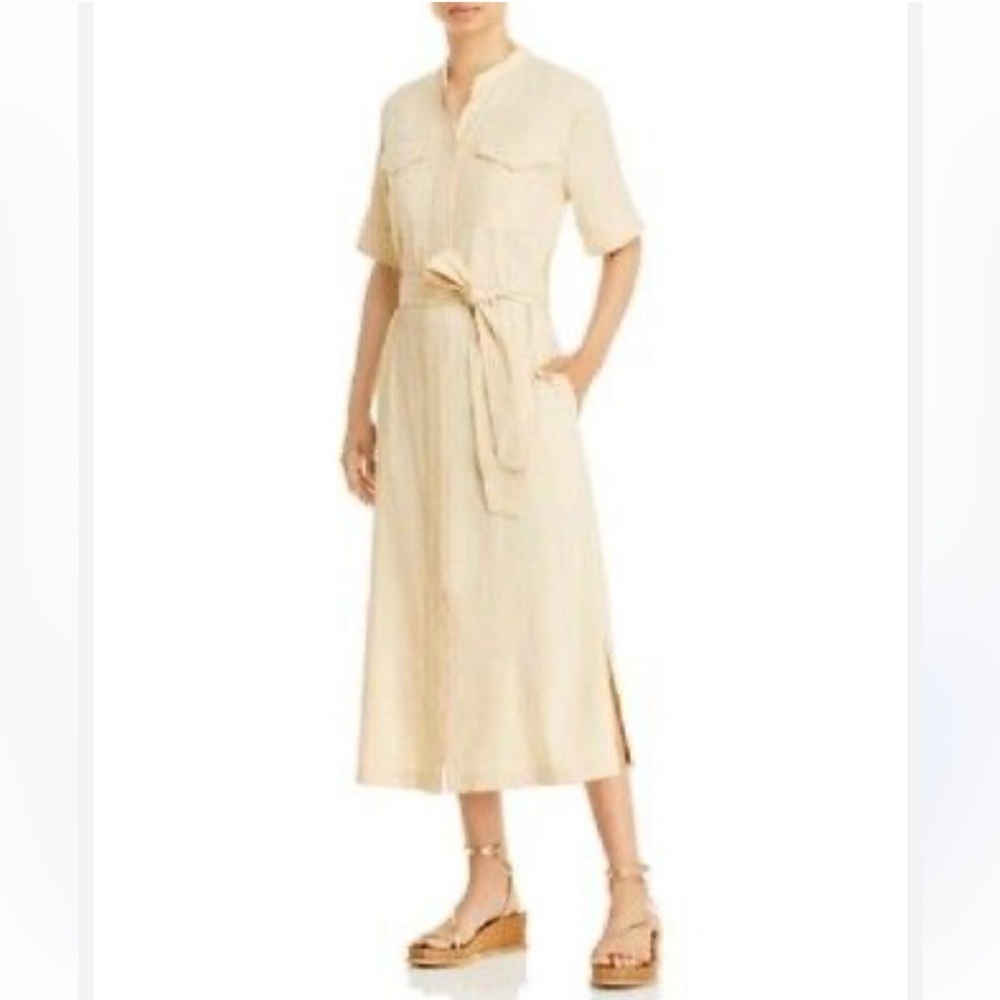 TIGER OF SWEDEN Venedo shirt dress utility style buttercream size EU40/US large